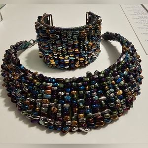 Sassy Jones Reina Luxe Bib and Cuff